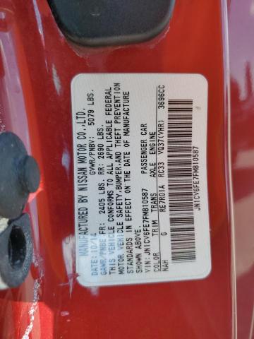 2015 INFINITI Q60 BASE JN1CV6FE7FM810587