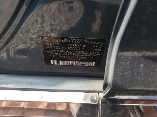5NPE34AF9FH239940 Hyundai Sonata Sport