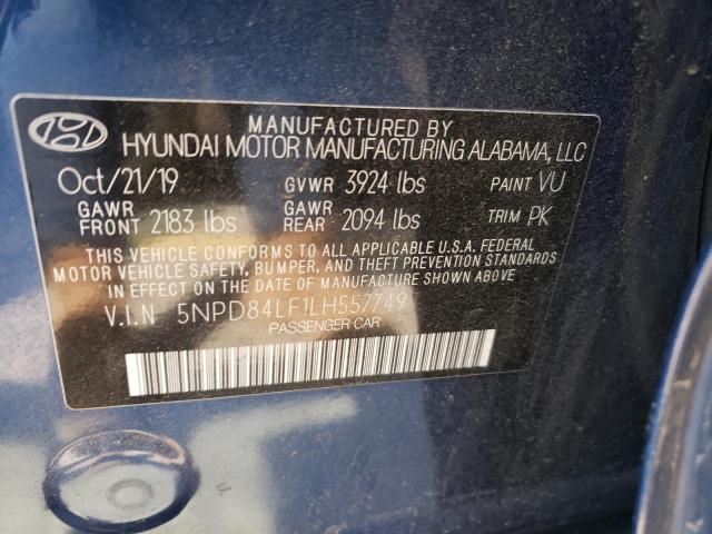 5NPD84LF1LH557749 Hyundai Elantra SE 13