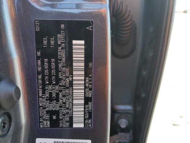 2021 TOYOTA HIGHLANDER - 5TDCZRAH3MS054844