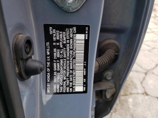 SHHFK7H67LU207253 Honda CIVIC EX