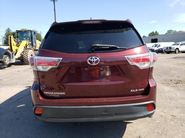 2015 Toyota Highlander Xle VIN: 5TDJKRFH5FS158937 Lot: 68494083