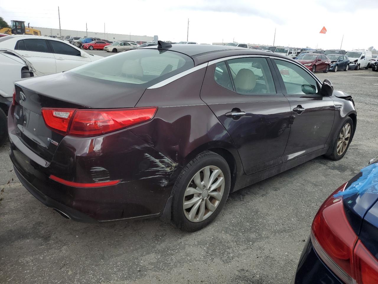 5XXGN4A75FG389244 2015 Kia Optima Ex