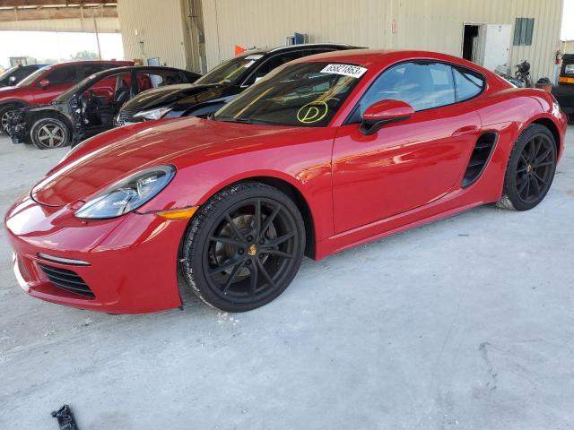 2018 PORSCHE CAYMAN - WP0AA2A82JK262187