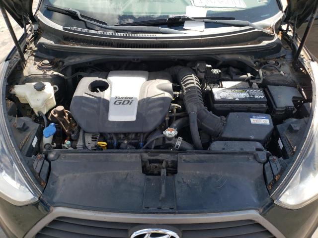 VIN: KMHTC6AEXGU293275 Auction: COPART Lot: 69037303 Location: VA - FREDERICKSBURG KMHTC6AEXGU293275 HYUNDAI VELOSTER 2016 BLACK Photo 11