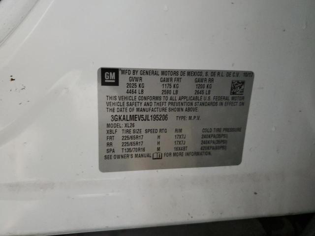 2018 GMC TERRAIN SL - 3GKALMEV5JL195206