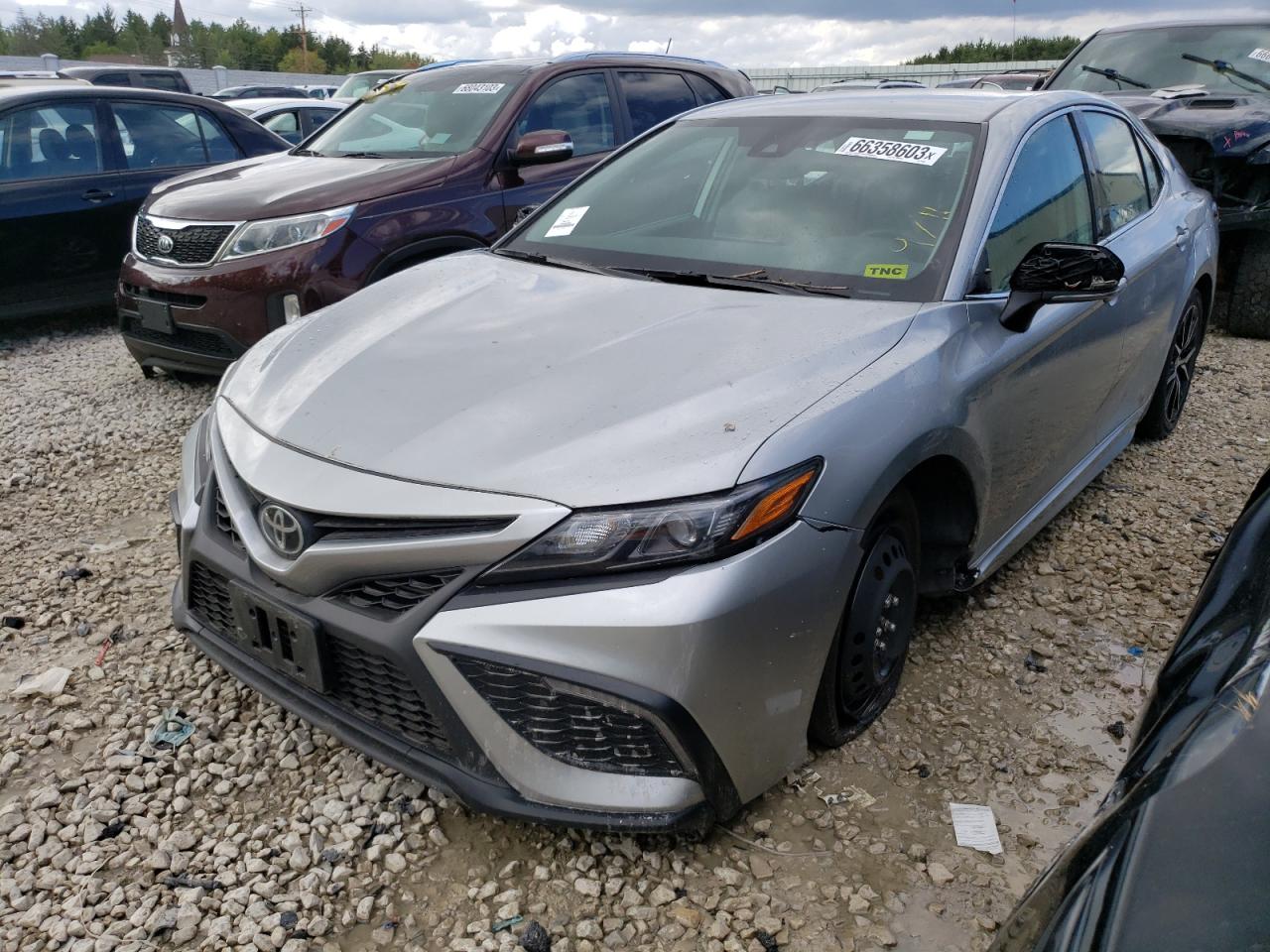 2022 Toyota Camry Se vin: 4T1G11BK3NU049382