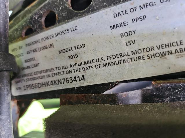 2019 YAMAHA GOLF CART 1P9S6DHK4KN763414