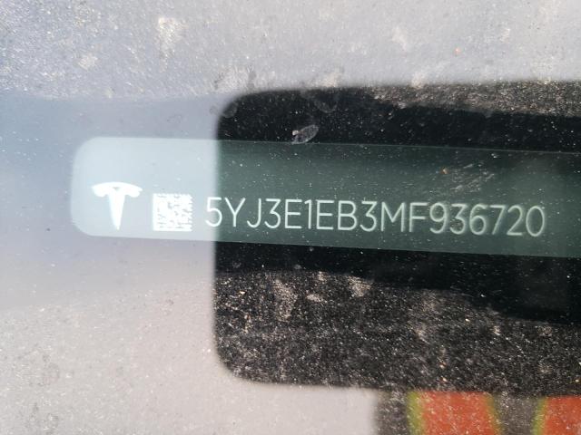 5YJ3E1EB3MF936720 Tesla Model 3  12