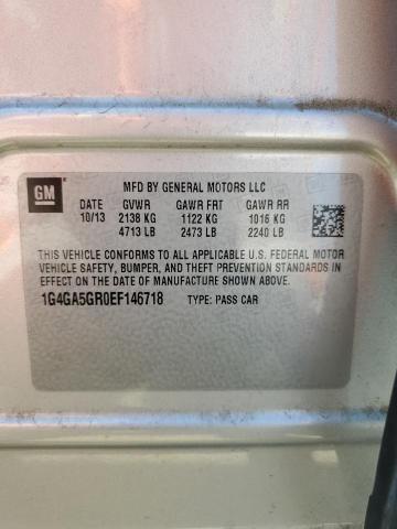 1G4GA5GR0EF146718 Buick Lacrosse