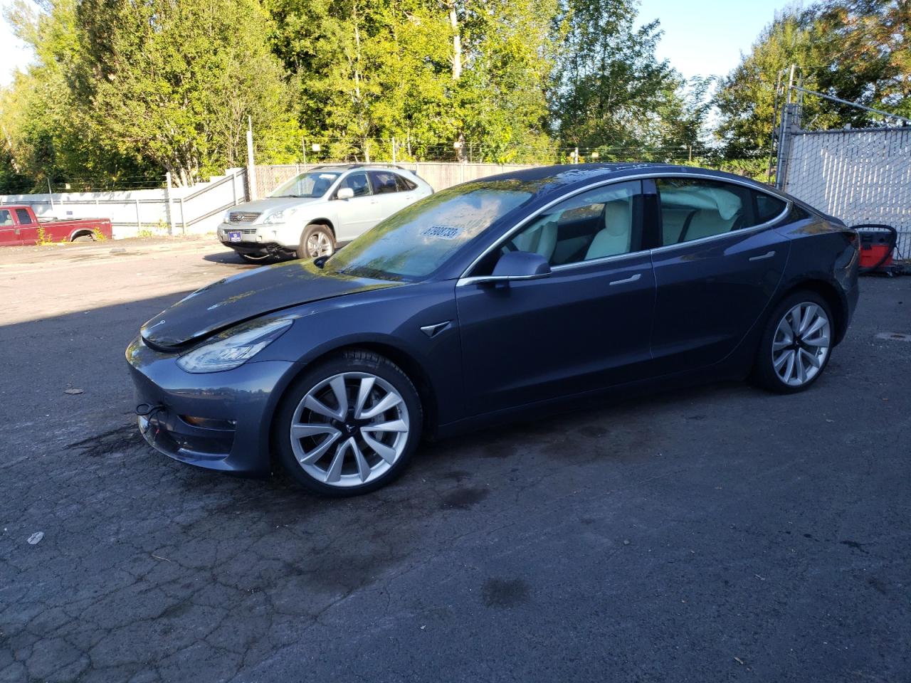 2020 Tesla Model 3 vin: 5YJ3E1EB9LF622455