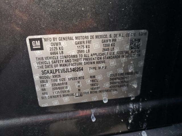 3GKALPEV6JL346264 GMC Terrain Slt