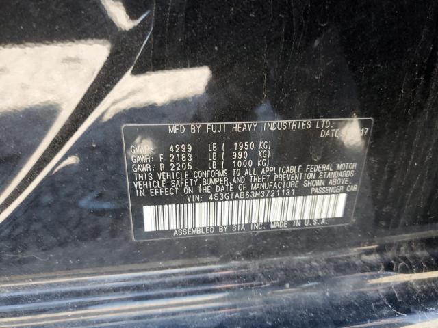 4S3GTAB63H3721131 Subaru Impreza Premium