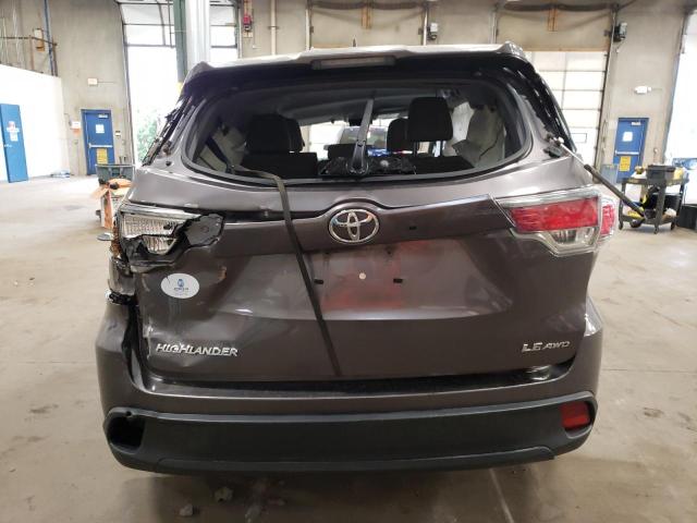 VIN 5TDBKRFH9ES016240 2014 Toyota Highlander, LE no.6