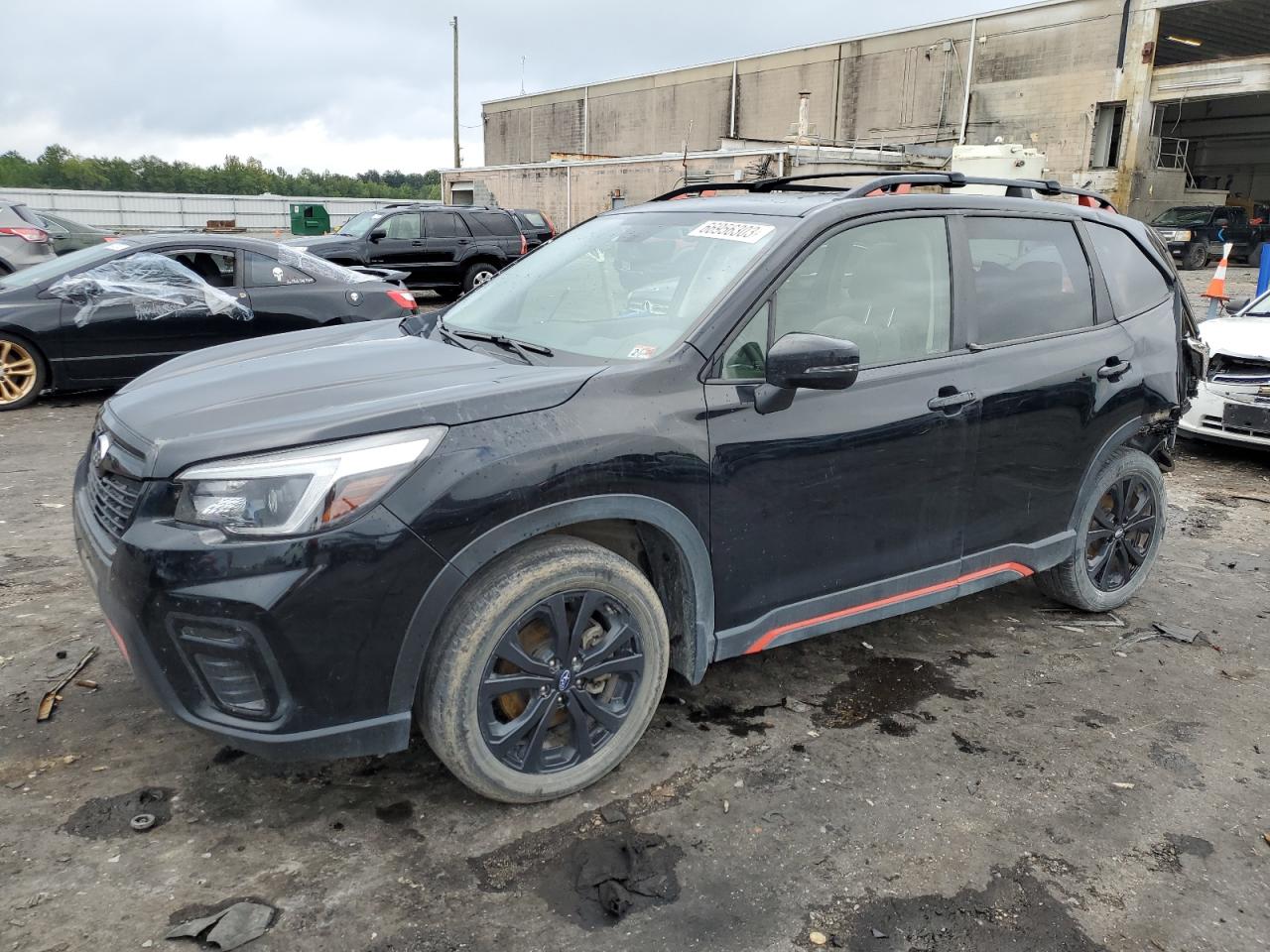 2021 SUBARU FORESTER S 2.5L 4 , VIN: JF2SKARC5MH499831