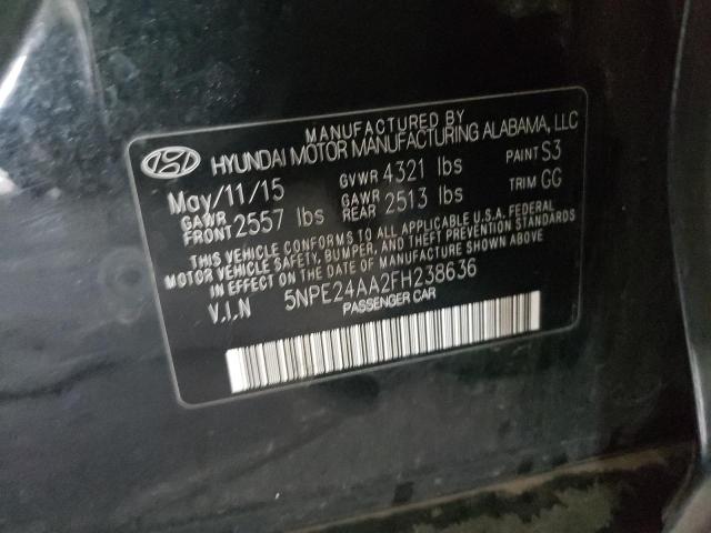 5NPE24AA2FH238636 Hyundai SONATA ECO