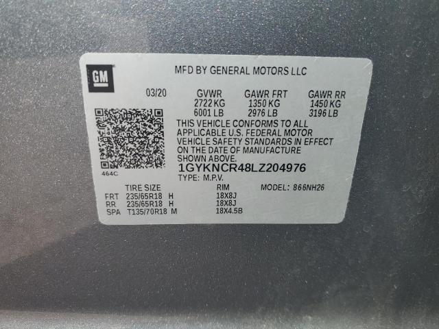 1GYKNCR48LZ204976 Cadillac Xt5 Premium Luxury