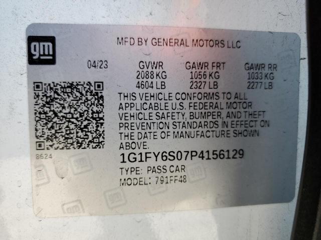 1G1FY6S07P4156129 Chevrolet Bolt EUV L 13