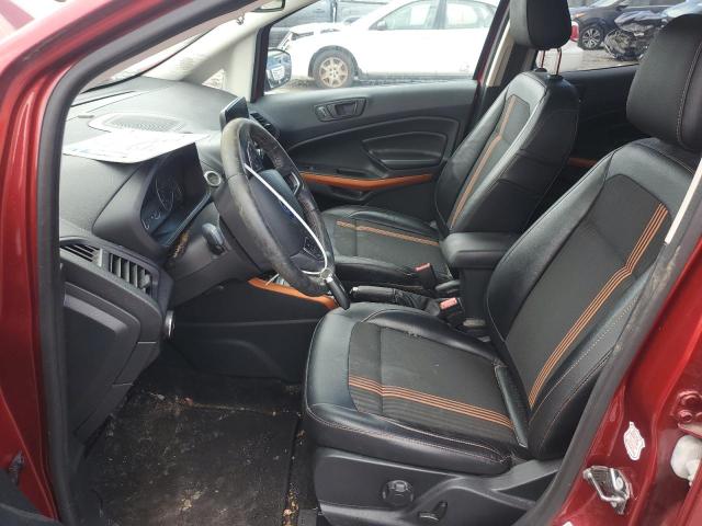  FORD ECOSPORT 2018 Бургунді