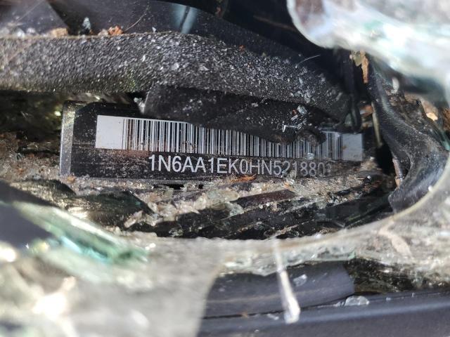 1N6AA1EK0HN521880 Nissan TITAN S