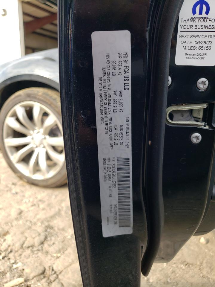 2C3CCAEGXLH127892 2020 Chrysler 300 Limited