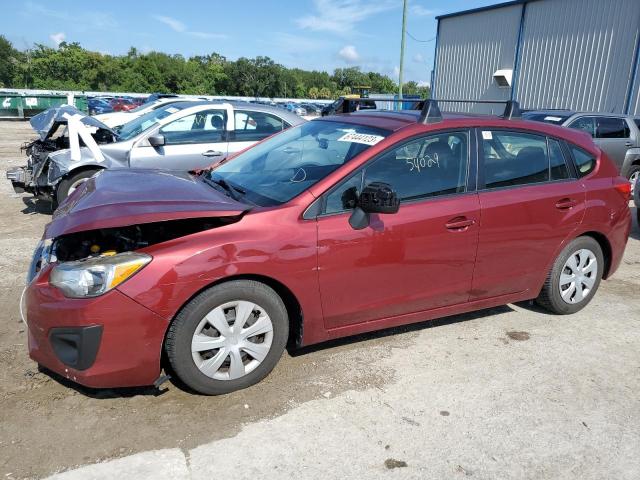 VIN: JF1GPAA63D2829048 Auction: COPART Lot: 67444123 Location: FL - ORLANDO NORTH JF1GPAA63D2829048 SUBARU IMPREZA 2013 BURGUNDY Photo 1