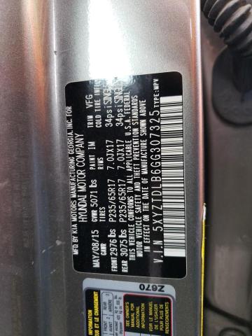 5XYZTDLB6GG307325 Hyundai SANTA FE SPORT