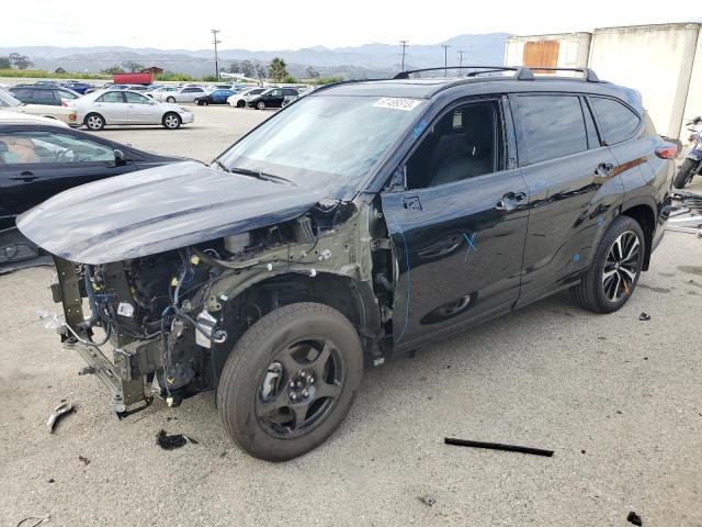 VIN 5TDJZRAH8NS124038 2022 Toyota Highlander, Xse no.1