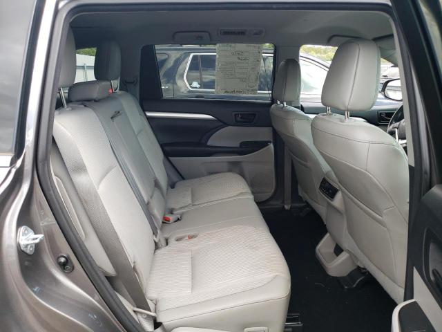 Паркетники TOYOTA HIGHLANDER 2016 Сірий