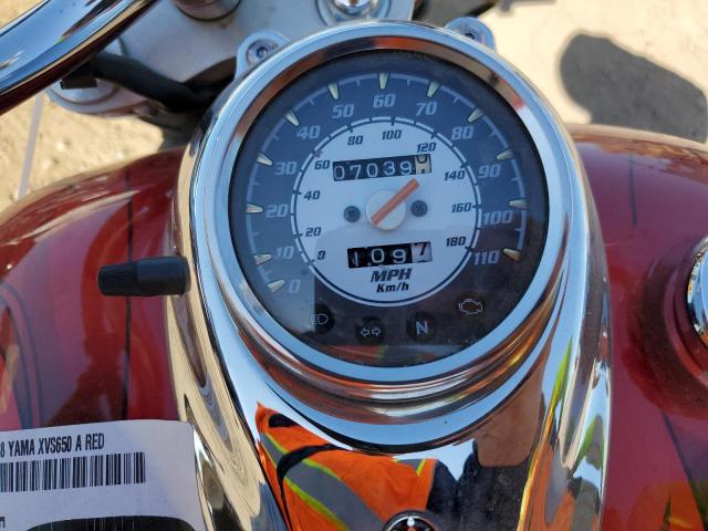 2008 YAMAHA XVS650 A JYAVM01E78A124059