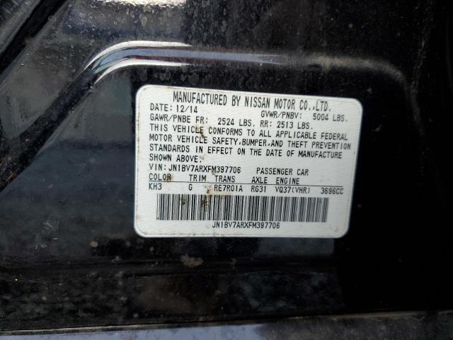 JN1BV7ARXFM397706 Infiniti Q50 BASE