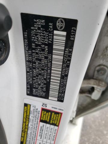 2018 TOYOTA CAMRY L - 4T1B11HK1JU672365