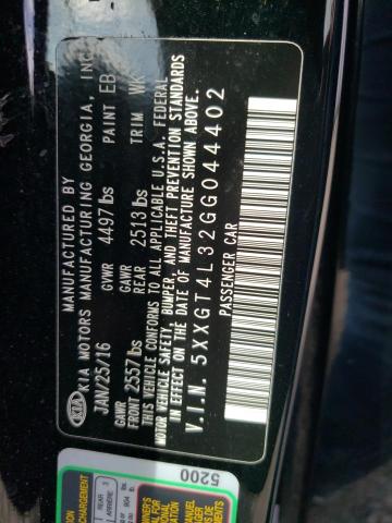 5XXGT4L32GG044402 KIA Optima Lx