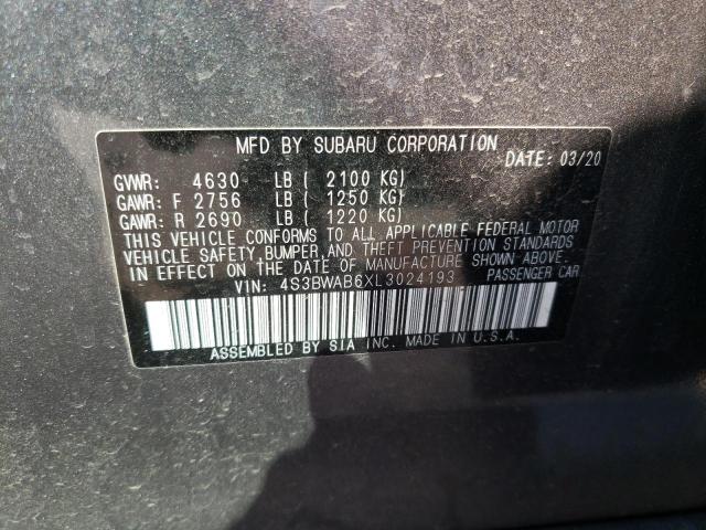 4S3BWAB6XL3024193 Subaru Legacy  10