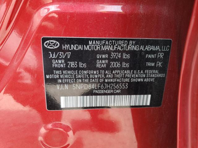 2018 HYUNDAI ELANTRA SE - 5NPD84LF6JH256553