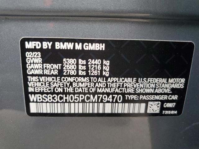 WBS83CH05PCM79470 BMW M5