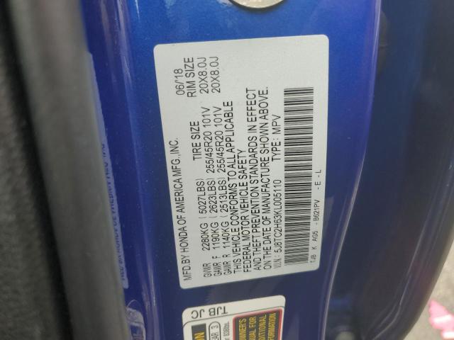 2019 ACURA RDX A-SPEC - 5J8TC2H63KL005110