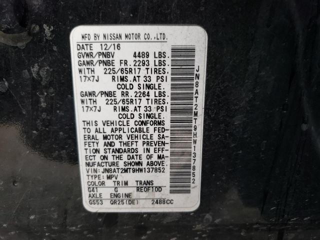 JN8AT2MT9HW137852 Nissan ROGUE S