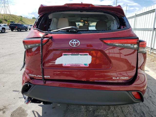 VIN 5TDKDRBH1PS032094 2023 Toyota Highlander, L no.6