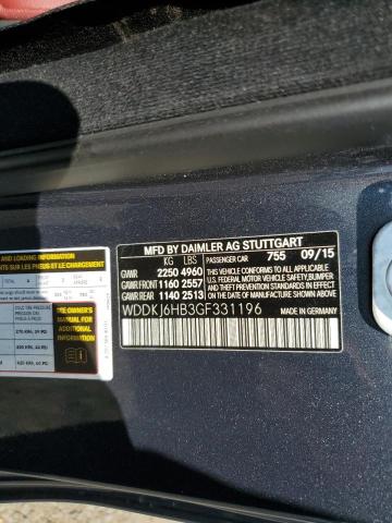 2016 MERCEDES-BENZ E 400 4MAT - WDDKJ6HB3GF331196