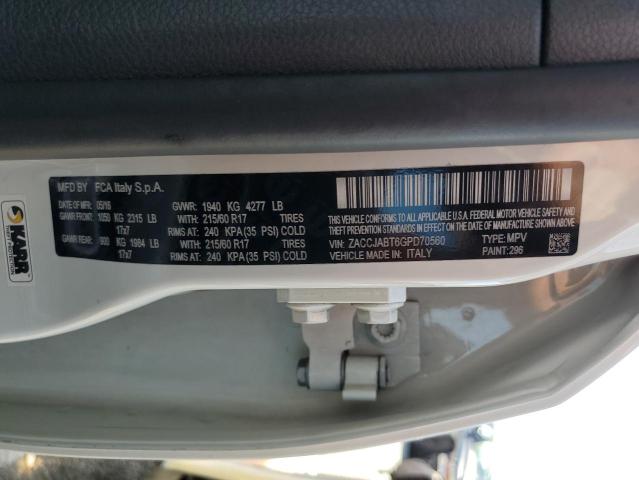 ZACCJABT6GPD70560 Jeep Renegade Latitude