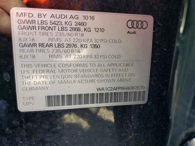 VIN WA1C2AFP9HA067570 2017 Audi Q5, Premium no.14