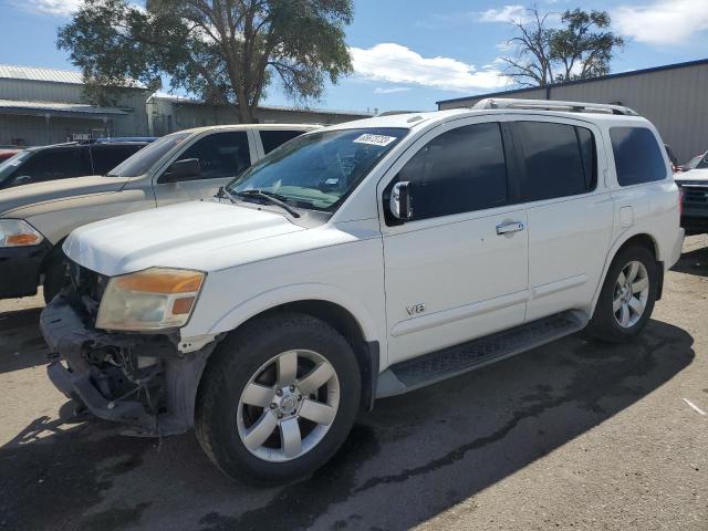 Buy Salvage 2008 Nissan Armada in Albuquerque NM Copart