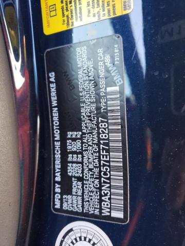 WBA3N7C57EF718287 BMW 428 I