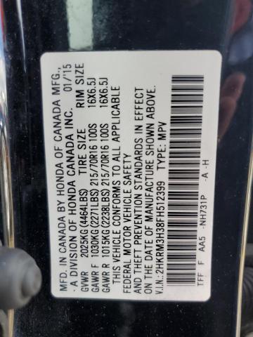 2HKRM3H38FH512399 Honda CR-V LX