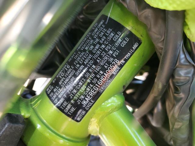 2017 KAWASAKI ER650 G - JKAEREG16HDA00528