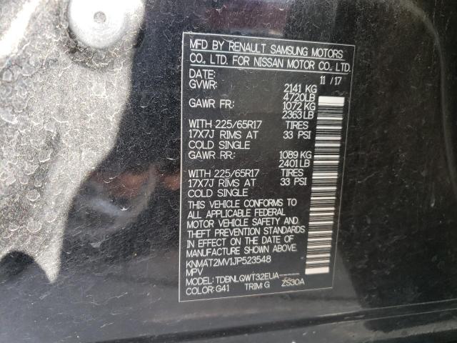 KNMAT2MV1JP523548 Nissan ROGUE S