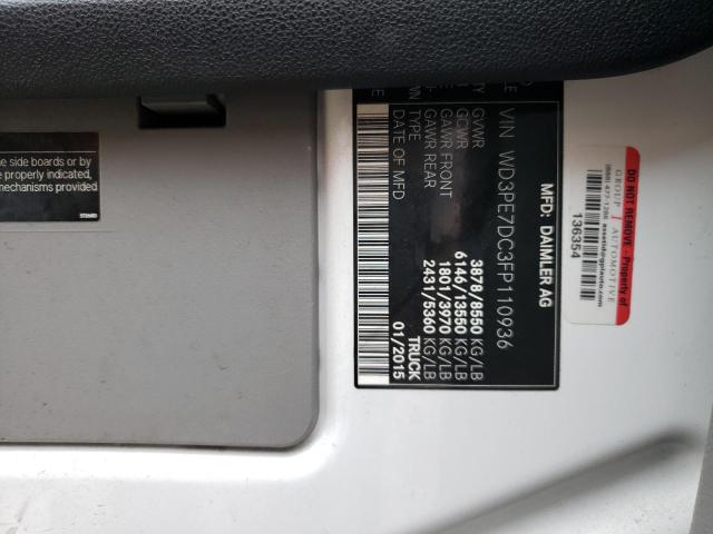 WD3PE7DC3FP110936 Mercedes-Benz Sprinter 2500