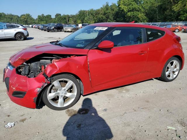 VIN: KMHTC6AD5FU233717 Auction: COPART Lot: 66857883 Location: PA - PITTSBURGH NORTH KMHTC6AD5FU233717 HYUNDAI VELOSTER 2015 RED Photo 1