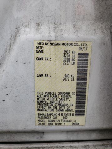 1N4AL3AP1HC483636 Nissan ALTIMA 2.5